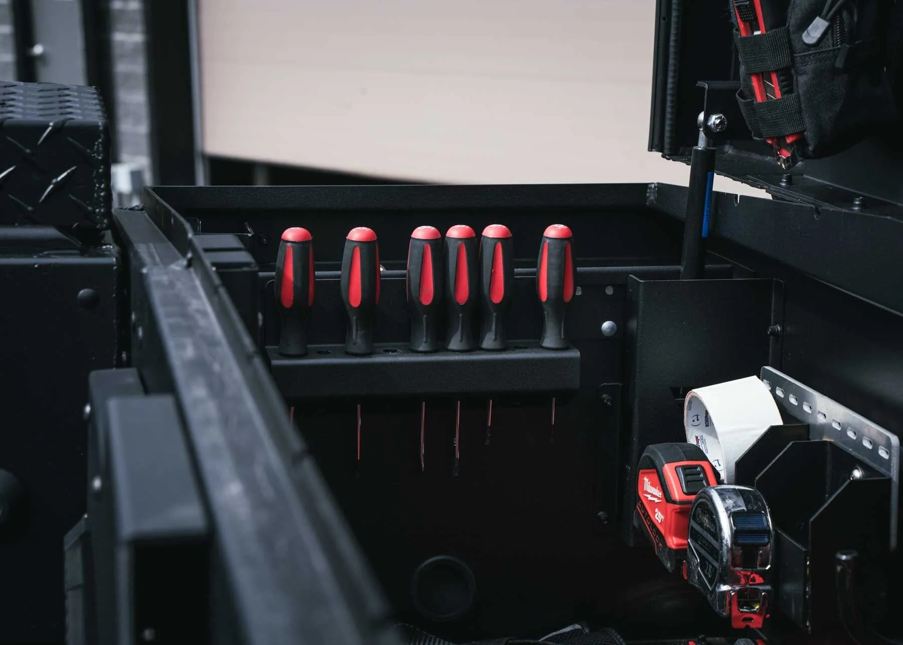 ADAPT Truck Tool Box Screw Driver Rack - Image 2